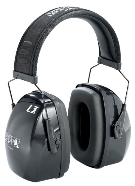 Picture of Howard Leight R03318 Leightning L3 Passive Muff 30 dB Over the Head Black Adult 1 Pair