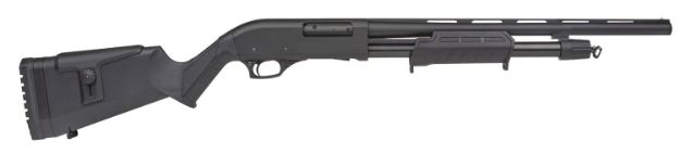 Picture of Rock Island PA12H18 All Generations  12 Gauge 3" 5+1 18.50" Black Anodized Contoured/Smooth Bore/Vent Rib Barrel, Black Fixed w/Adjustable Cheek Rest Stock