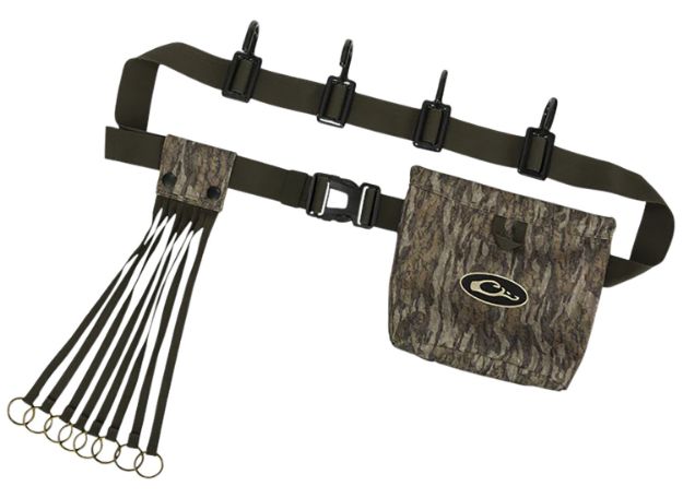 Picture of Drake Waterfowl DA2200006 Ultimate Timber Strap  Mossy Oak Bottomland 72" Adj. Strap 4 Hooks/8 Slip Ring Game Straps Shell Pouch