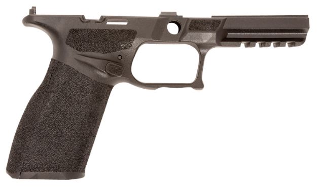 Picture of Springfield Armory EC1001HTRET Echelon Grip Module Small, Aggressive Texture, Black Polymer, Ambi Mag Release, Includes 3 Interchangeable Backstraps