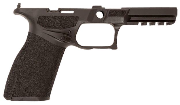 Picture of Springfield Armory EC1002STRET Echelon Grip Module Medium, Standard Texture, Black Polymer, Ambi Mag Release, Includes 3 Interchangeable Backstraps