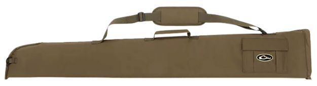 Picture of Drake Waterfowl DW3110GTB Side-Opening Shotgun Case Exterior Choke Tube Pocket, Carry Handles/Adj. Strap, Hanging D-Ring