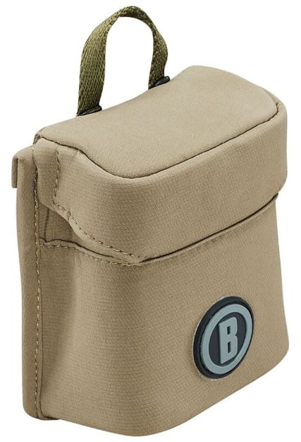 Picture of Bushnell BABLRFPCT Vault Modular Optics Protection System Laser Range Finder Pouch Tan Quiet Exterior with Lens Cleaning Interior, Modular Mounting System, Includes Coiled Tether