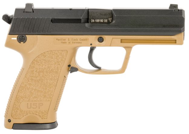 Picture of HK 81000355 USP9  TAC  9MM   2-10R FDE     V1