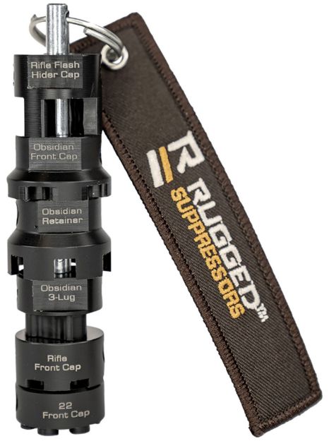 Picture of Rugged Suppressors RTK001 Totem Tool  (6 Piece Multi-Tool) Compatible with Most Rugged Suppressor