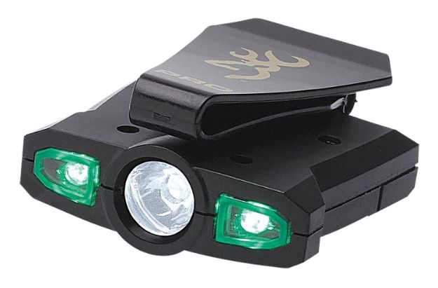 Picture of Browning 3715099 Night Seeker Pro  Black 12/76 Lumens Nichia LED White/Green