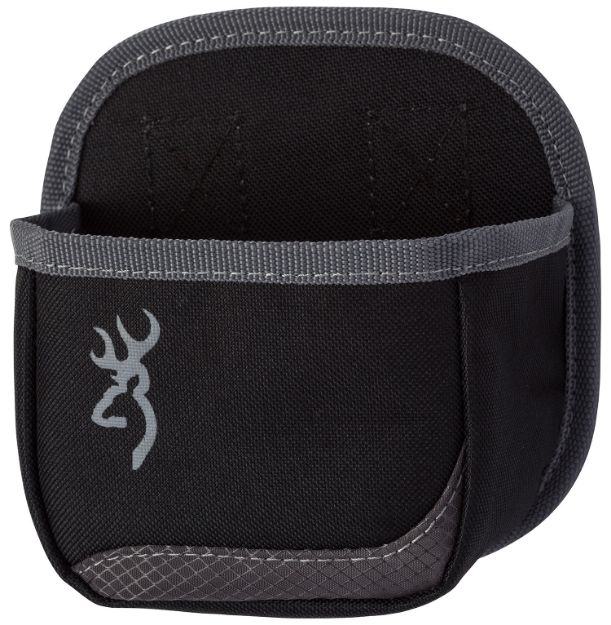 Picture of Browning 121062693 Flash Shell Box Carrier Black/Gray Nylon with Metal Belt Clip