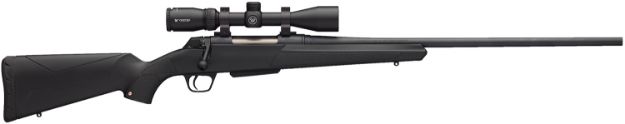 Picture of Winchester Guns 535705230 XPR Scope Combo 7mm Rem Mag 3+1 26" Matte Black Synthetic Stock Matte Blued Right Hand Vortex Crossfire II 3-9x40mm