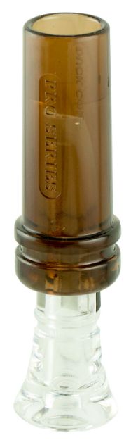 Picture of Duck Commander DCPROHB Jase Pro Series Hi-Ball Double Reed Attracts Ducks Brown Polycarbonate