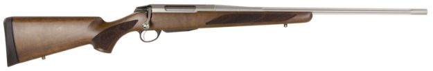 Picture of Tikka JRTXA751 T3x Hunter 6.5x55 Swedish 3+1 22.40" Fluted Barrel, Stainless Steel Metal Finish, Oiled Wood Stock