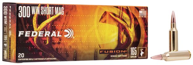 Picture of Federal F300WSMFS1 Fusion  300WSM 165gr Bonded Soft Point 20 Per Box/10 Case