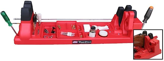 Picture of MTM Case-Gard GV30 Gun Vise  Red Plastic Rifle/Shotgun