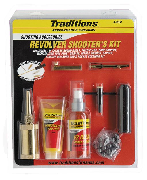 Picture of Traditions A5120 Sportsman Kit 44 Cal Revolver Nylon Bristles 1 Kit