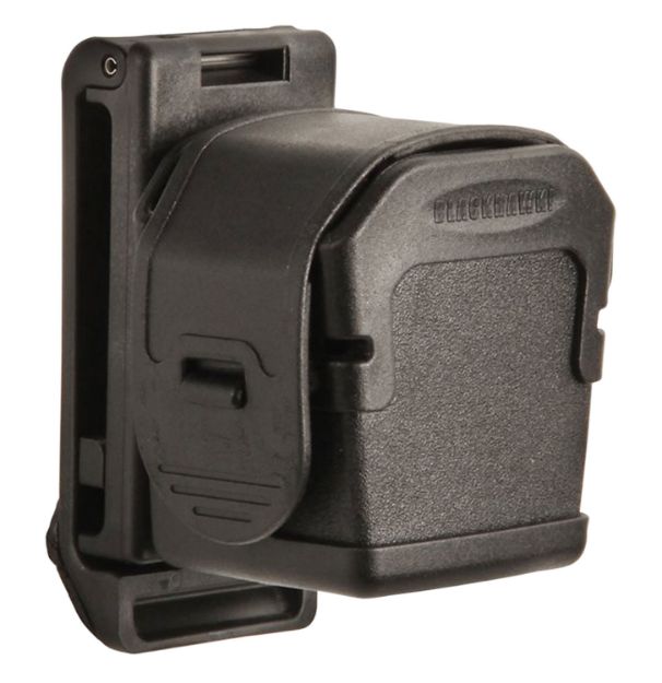 Picture of Blackhawk 44A890BK Taser Cartridge Holder  Fits Taser X26/X26P Duty Holster Black Polymer Belt Loop Mount