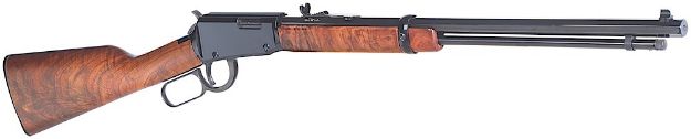 Picture of Henry H001T Frontier  22 LR 16 LR/21 Short 20" Octagon Barrel, Black Metal Finish & American Walnut Stock