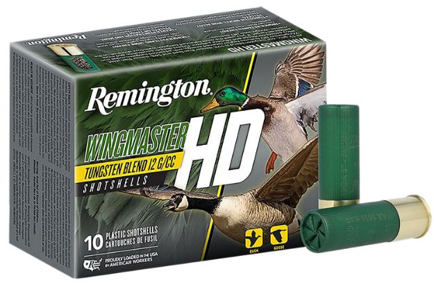 Picture of Remington Ammunition 20905 Wingmaster HD  12Gauge 3" 1 1/2oz 4Shot 10 Per Box/10 Case