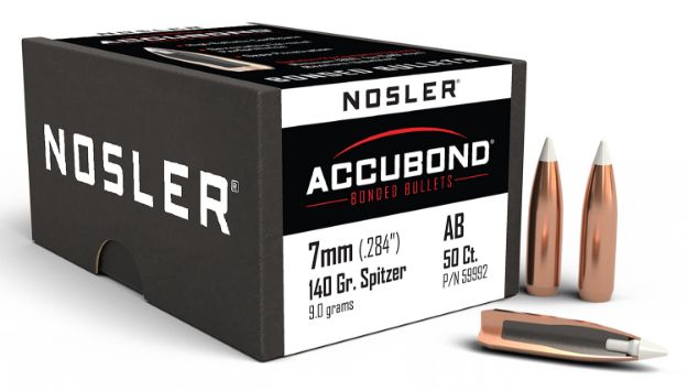 Picture of Nosler 59992 AccuBond  7mm 140gr Spitzer Point 50/Box