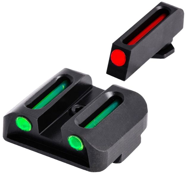 Picture of TruGlo TG131G2 Fiber-Optic  Red/Fiber Optic Front Sight-Green/Fiber Optic Rear Sight Glock 20/21