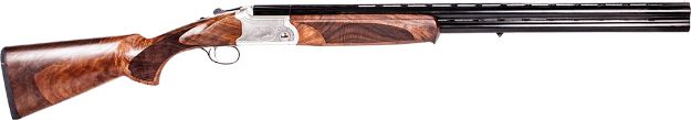 Picture of ATI ATIGKOF12SV Cavalry SV 12 Gauge 28" 2 3" Silver Engraved Wood Right Hand