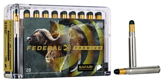 Picture of Federal P370WH Premium Safari Cape-Shok 370SakoMag 286gr Woodleigh Hydro Solid 20 Per Box/10 Case