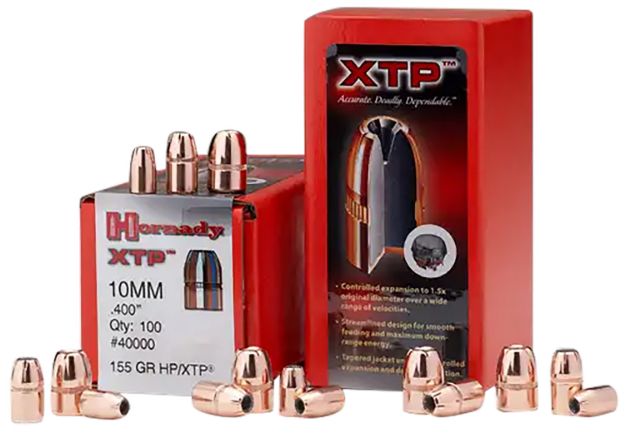 Picture of Hornady 44050 XTP  44 Cal .430 180 gr Hollow Point 100 Per Box/ 15 Case