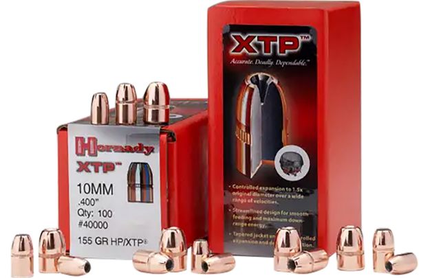 Picture of Hornady 45200 XTP  45 Cal .452 250 gr Hollow Point 100 Per Box/ 15 Case