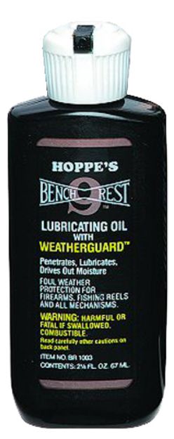 Picture of Hoppe's BR1003 No. 9 Bench Rest Lubricating Oil 2.25 oz. Squeeze Bottle 10 Per Pack