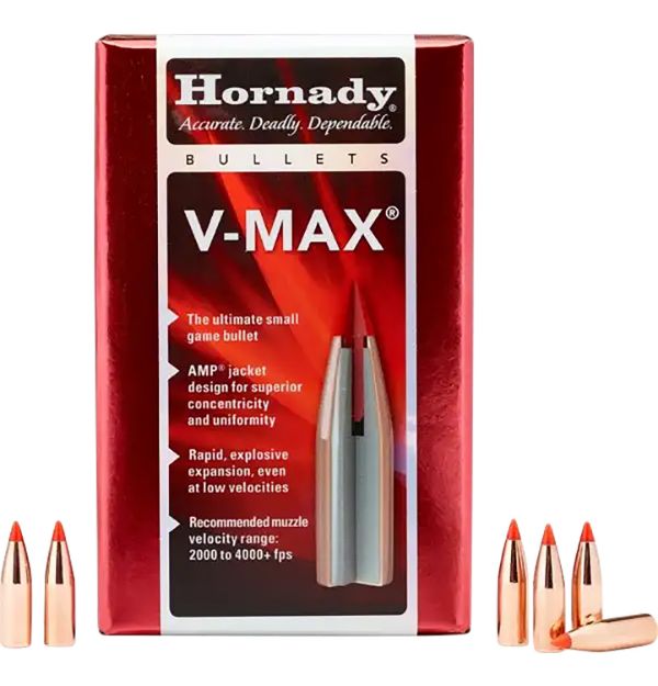 Picture of Hornady 22281 V-Max  22 Cal .224 60 gr V Max 100 Per Box/ 40 Case