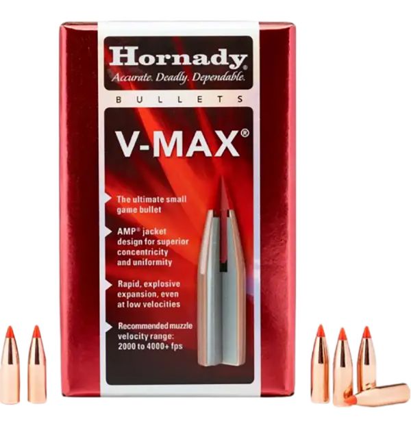 Picture of Hornady 22004 V-Max  20 Cal .204 32 gr V Max 100 Per Box/ 40 Case