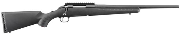 Picture of Ruger 6907 American Compact 308 Win 4+1 18" Matte Black Steel Barrel, Matte Black Steel Receiver w/Picatinny Rail, Black Fixed Synthetic Stock, Right Hand