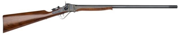 Picture of Chiappa Firearms 920188 Little Sharps  Full Size 22 LR 1 Shot 24" Blued Octagon Barrel, Color Case Hardened Receiver, Oiled Walnut Straight Fixed Stock, Right Hand