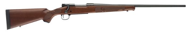 Picture of Winchester Guns 535200229 Model 70 Featherweight 264 Win Mag 3+1 Cap 24" Brushed Polish Blued Rec/Barrel Satin Walnut Fixed with Feather Checkering Stock Right Hand with MOA Trigger System (Full Size)