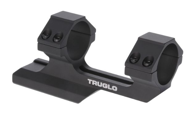 Picture of TruGlo TG8963B One-Piece Tactical Scope Mount Scope Mount/Ring Combo Black 1"