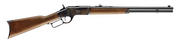 Picture of Winchester Guns 534202137 Model 1873 Short Rifle 357 Mag 10+1 20" Satin Oiled Walnut Fixed Straight Grip Stock Color Case Hardened Right Hand