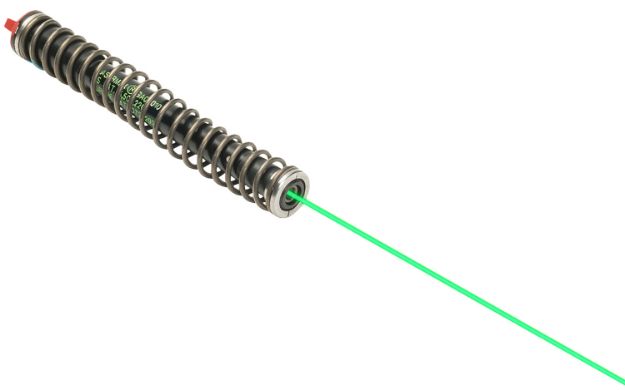 Picture of LaserMax LMSG419G Green Guide Rod Laser Sight for Glock 19  Gen 4 Black