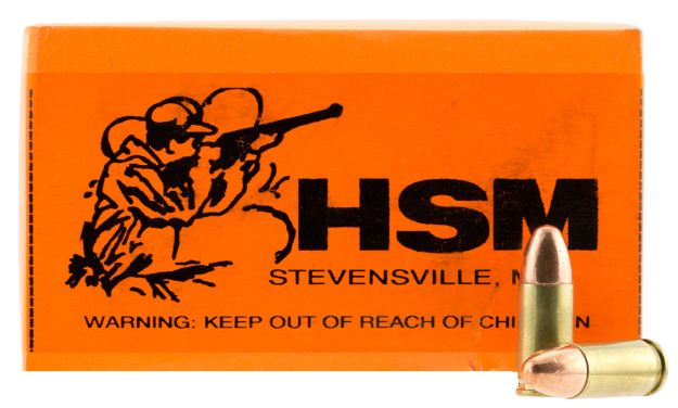 Picture of HSM 9MM4R Training  9mm Luger 124 gr Full Metal Jacket 50 Per Box/ 20 Case