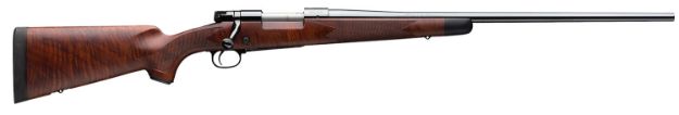 Picture of Winchester Repeating Arms 535203228 Model 70 Super Grade 30-06 Springfield Caliber with 5+1 Capacity, 24" Barrel, High Polished Blued Metal Finish & Satin Fancy Walnut Right Hand (Full Size)