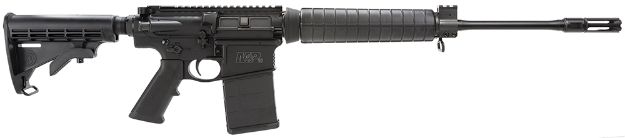 Picture of Smith & Wesson 811308 M&P10 Optic Ready 308/7.62x51mm NATO 20+1 18" Armornite Barrel, Matte Black Receiver, Black 6 Position Stock & Polymer Grip, Ambidextrous Manual Safety