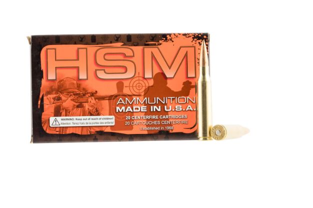 Picture of HSM 338LAP2N68 Match  338 Lapua Mag 250 gr Sierra MatchKing BTHP 20 Per Box/ 20 Case