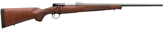 Picture of Winchester Guns 535200226 Model 70 Featherweight 270 Win 5+1 Cap 22" Brushed Polish Blued Rec/Barrel Satin Walnut Fixed with Feather Checkering Stock Right Hand with MOA Trigger System (Full Size)