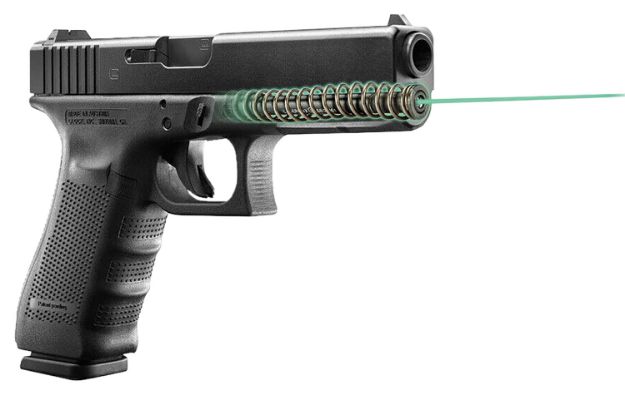 Picture of LaserMax LMSG422G Green Guide Rod Laser for Glock  22/31/35 Gen 4 Black