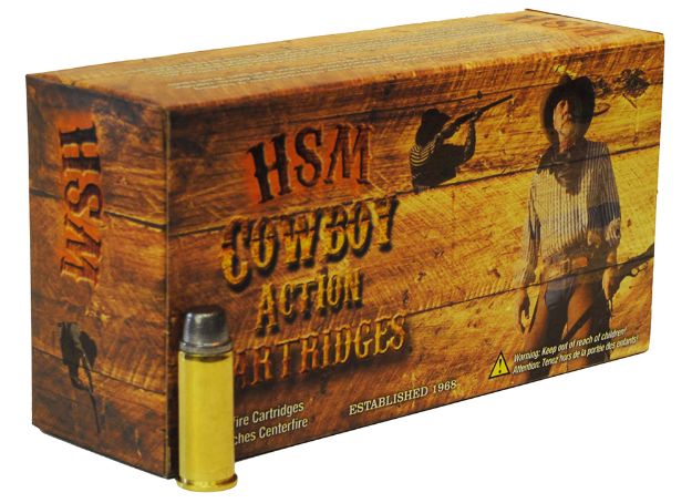 Picture of HSM 44401N Cowboy Action  44-40 Win 200 gr Round Nose Flat Point 50 Per Box/ 10 Case