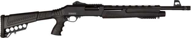 Picture of Dickinson LLC XX3D Commando XX3D 12 Gauge Pump 3" 18.50" Black Barrel, Receiver w/Picatinny Rail, Black Stock w/Shell Carrie, Black Pistol Grip