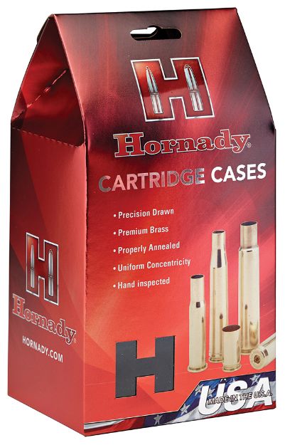 Picture of Hornady 8750 Unprimed Cases Cartridge 44 Rem Mag Handgun Brass