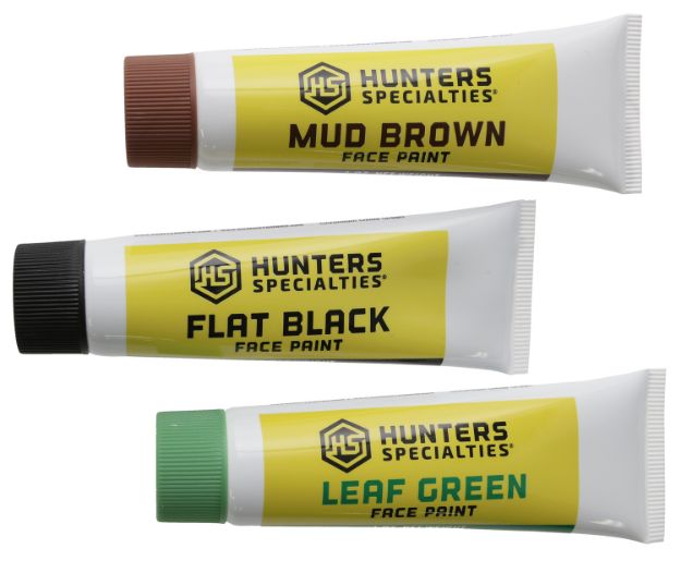 Picture of Hunters Specialties 00268 Woodland Camo Creme Makeup Kit 3 Tubes