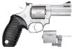 Picture of Taurus 2-692039 692  9mm Luger, 38 Special +P or 357 Mag Caliber with 3" Ported Barrel, 7rd Capacity Cylinder, Overall Matte Finish Stainless Steel & Black Ribber Grip Includes 2 Cylinders