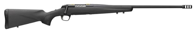 Picture of Browning 035602226 X-Bolt Pro Full Size 30-06 Springfield 4+1 22" Matte Blued Fluted Sporter SR Barrel, Blued Drilled & Tapped/X-Lock Mount Steel Receiver, Black Fixed Synthetic Stock