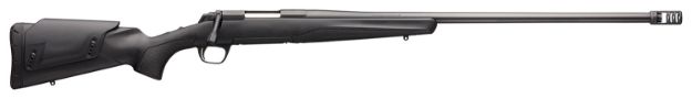 Picture of Browning 035528299 X-Bolt Stalker Long Range 6.8 Western 3+1 26" Non-Glare Matte Black Heavy Steel Barrel & Receiver, Recoil Hawg Muzzle Break, Textured Synthetic Adjustable Comb Stock, Optics Ready