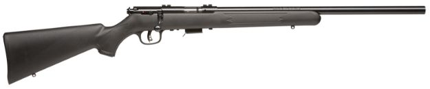 Picture of Savage Arms 26724 Mark II FV 17 HM2 Caliber with 5+1 Capacity, 21" Heavy Barrel, Satin Blued Metal Finish, Matte Black Synthetic Stock & AccuTrigger Right Hand (Full Size)