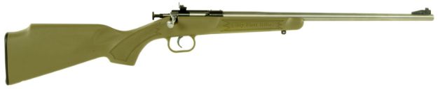 Picture of Crickett KSA2243 Crickett  22 LR 1rd 16.13" Blued Receiver Stainless Barrel Desert Tan Synthetic Stock Right Hand (Youth)